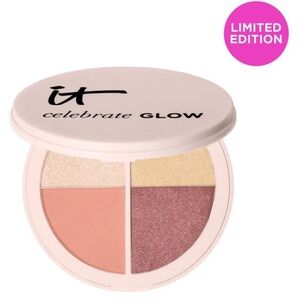 I CELEBRATE GLOW FACE & EYE MAKEUP PALETTE (Limited Edition) HUGE SIZE! NEW!